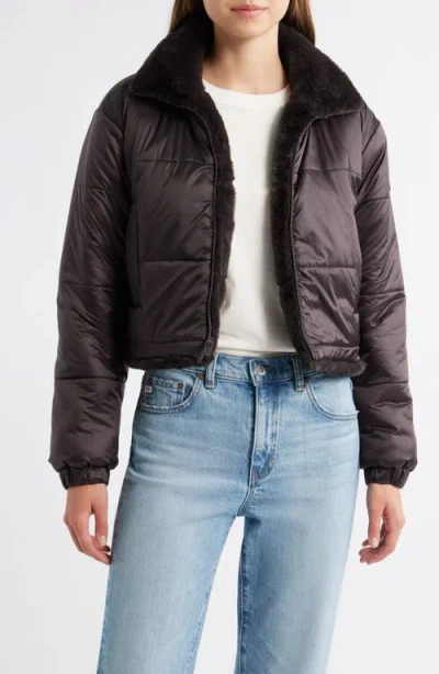 Save The Duck Yuki Reversible Jacket In Black