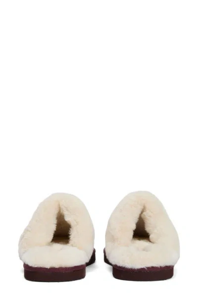 Barbour Claudia Faux Fur Lined Scuff Slipper In Multi