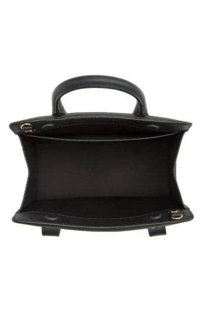 Strathberry Mini Bouclé & Leather Tote In Multi