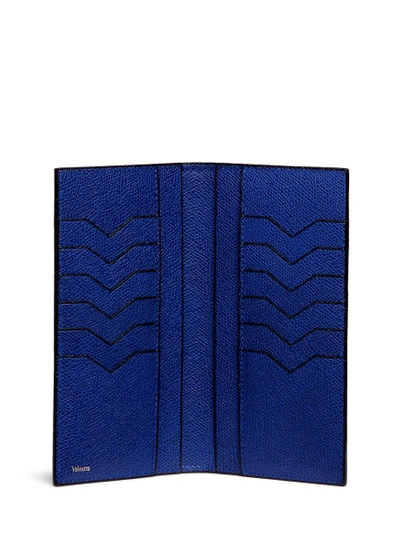 Shop Valextra Vertical Leather Wallet