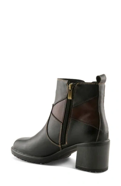 Spring Step Patchpower Bootie In Black