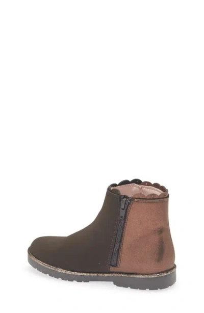 Nordstrom Kids' Justine Bootie In Brown