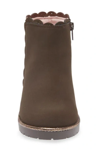 Nordstrom Kids' Justine Bootie In Brown