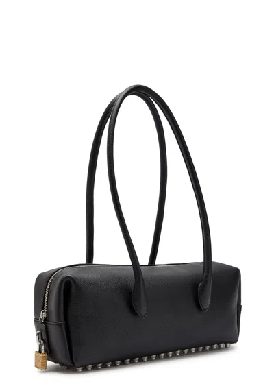 Alexander Wang Medium Roux Key-charm Shoulder Bag In Black