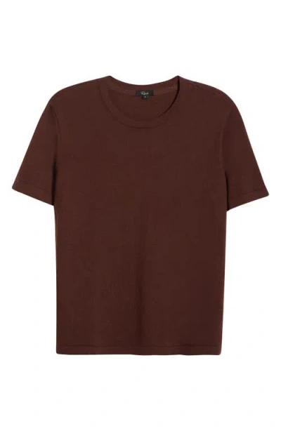 Rails Cashmere-blend T-shirt In Brown
