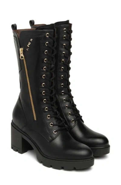 Nerogiardini Platform Zip Boot In Multi