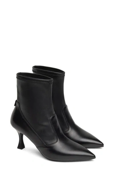 Nerogiardini Pointed Toe Bootie In Animal Print