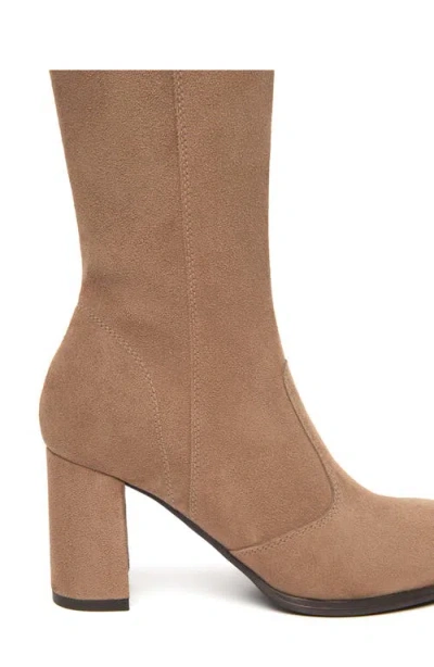 Nerogiardini Block Heel Tall Boot In Brown
