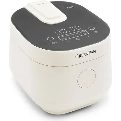 Greenpan Bistro 4 Cup Cream Carb Reducing Rice Cooker In Gray