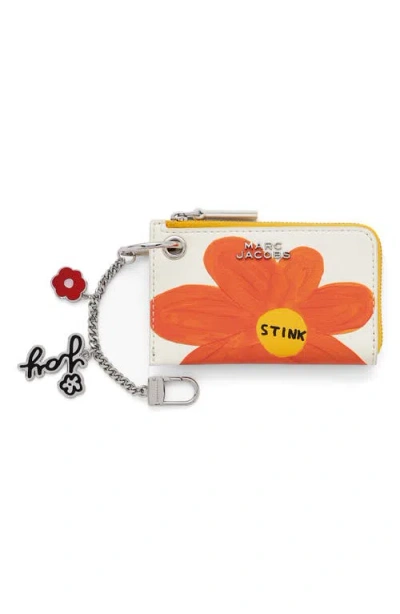 Marc Jacobs The Leather Coin Purse Bag Charm In Multi