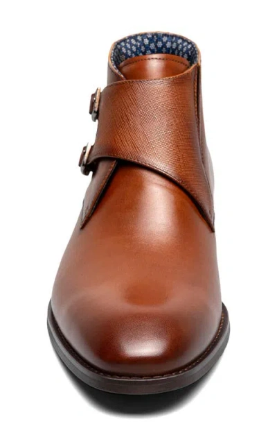 Stacy Adams Men's Kaius Double Monk Strap Boots In Animal Print