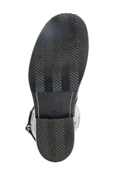 Dries Van Noten Tall Engineer Boot In Animal Print