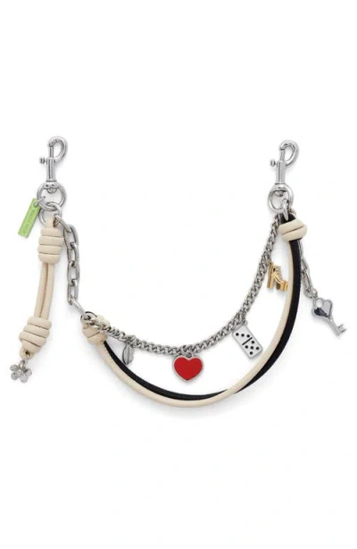 Marc Jacobs The Mini Icon Chain Bag Charm In Multi