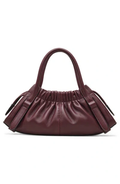 Marc Jacobs The Cristina Small Satchel Leather Cross-body Bag In Purple