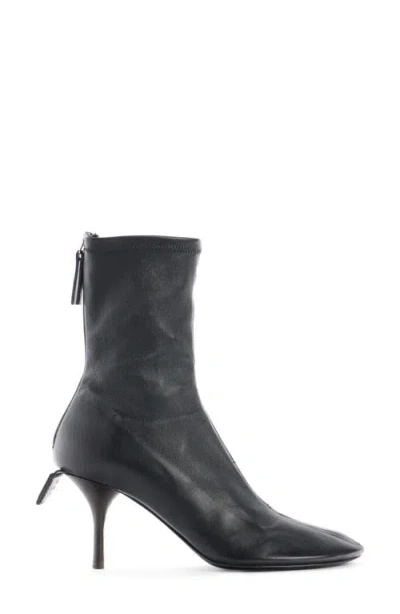 Acne Studios Back Tab Ankle Boot In Black