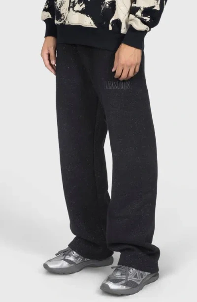 Pleasures Starry Oversize Sweatpants In Black