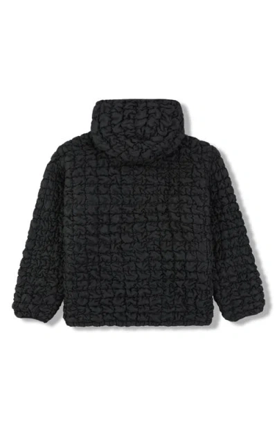 Pleasures Tender Hooded Quilted Puffer Jacket In Black