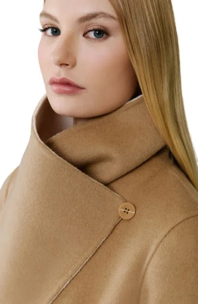 Soia & Kyo Bridgette Wool Blend Coat` In Brown