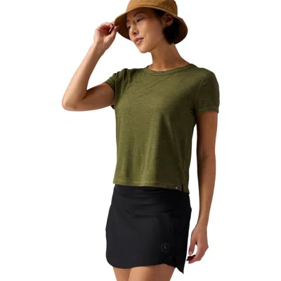 Backcountry Destination Crew Top In Green