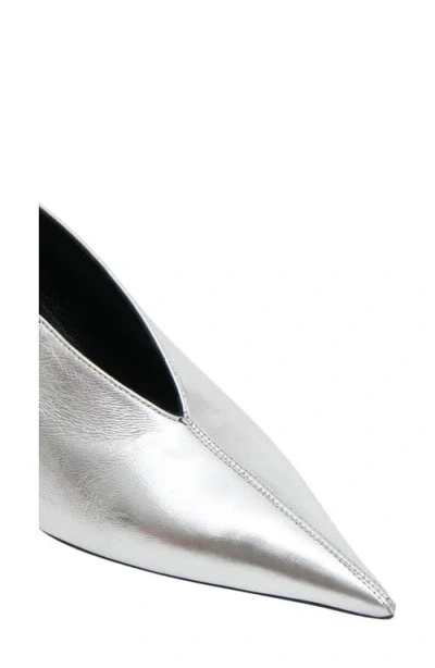 Mansur Gavriel Kiki Pointed-toe Pumps In Animal Print