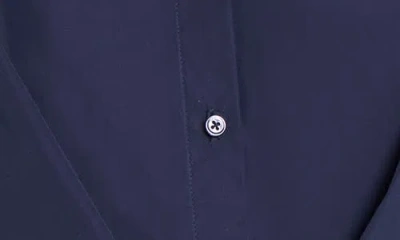 Twp Taken Draped Button-up Shirt In Blue