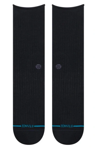Stance Rolled Crew Socks In Blue