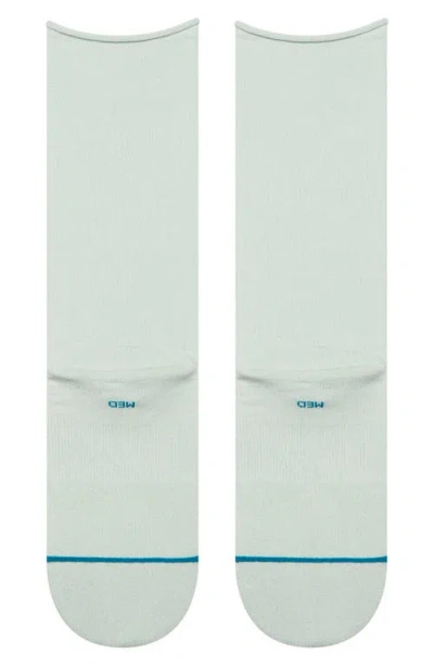 Stance Rolled Crew Socks In Green