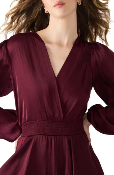 Steve Madden Women's Bei Smocked-waist Tiered High-low Dress In Animal Print