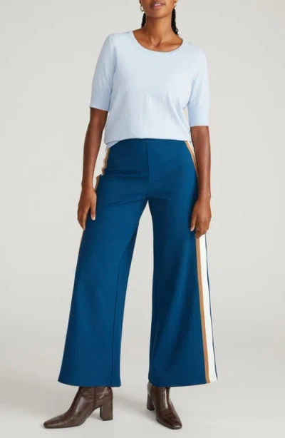 Universal Standard Rosie Short Sleeve Sweater In Multi