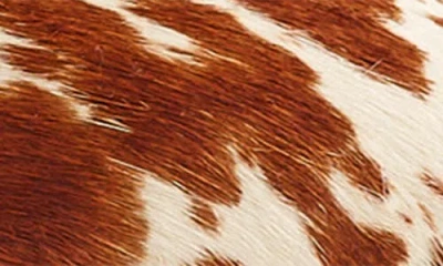 Madewell The Greta Double-strap Ballet Flat In Animal Print