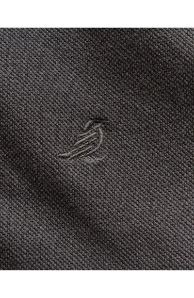 Billy Reid Long Sleeve Knit Yellowhammer Shirt In Black