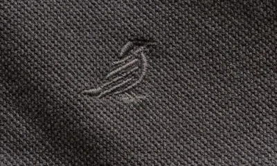 Billy Reid Long Sleeve Knit Yellowhammer Shirt In Black