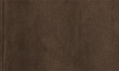 Johnston & Murphy Sueded Mixed Media Jacket In Brown