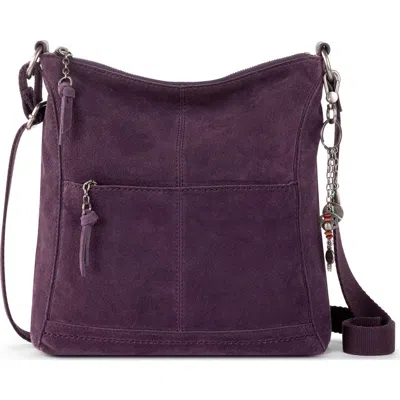 The Sak Lucia Crossbody Leather Bag In Purple