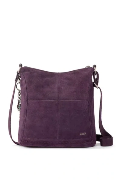 The Sak Lucia Crossbody Leather Bag In Purple