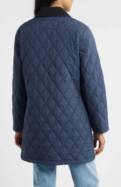 Pendleton Sun River Quilted Field Coat In Blue