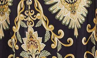 Farm Rio Wonderful Arabesque Off-the-shoulder Printed Stretch-jersey Maxi Dress In Multi