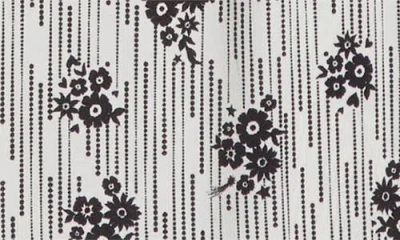 Universal Standard Endora Ruffle Trim Button-up Shirt In Multi