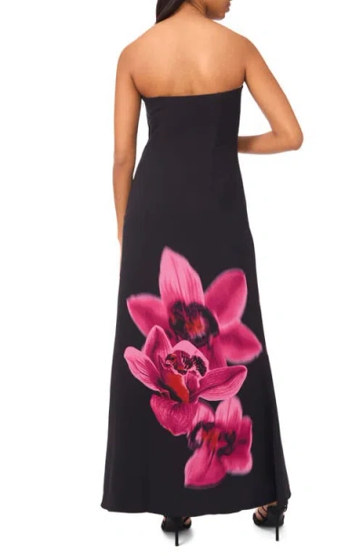 Cece Women's Strapless Maxi Dress In Black