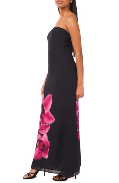 Cece Women's Strapless Maxi Dress In Black