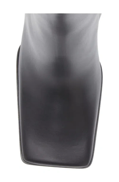 Alaïa Square Calfskin Leather Ankle Boots In Multi