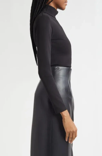 Israella Kobla Elvia Turtleneck Top In Black