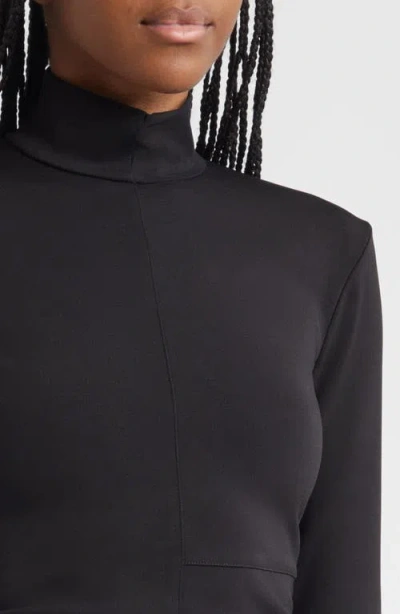 Israella Kobla Elvia Turtleneck Top In Black