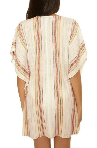 Bca By Rebecca Virtue Radiance Woven Cover-up Tunic In Multi