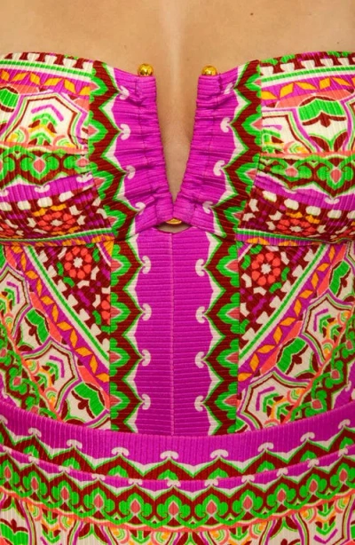 Bca By Rebecca Virtue Moroccan Tile One-piece Swimsuit In Multi