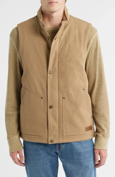 Pendleton Pine Grove Canvas Vest In Brown