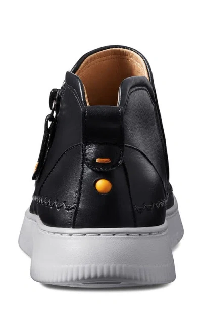 Samuel Hubbard Featherlight Laguna Zip Sneaker In Black