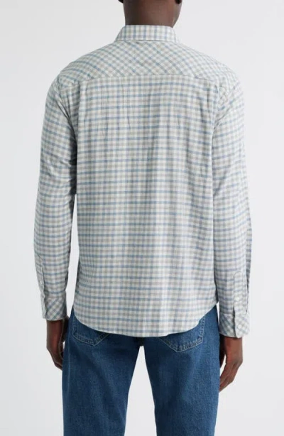 Rails Vance Button Down Shirt Charcoal Blue Check In Multi