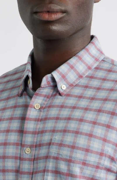 Rails Vance Shadow Check Cotton Blend Button-down Shirt In Multi