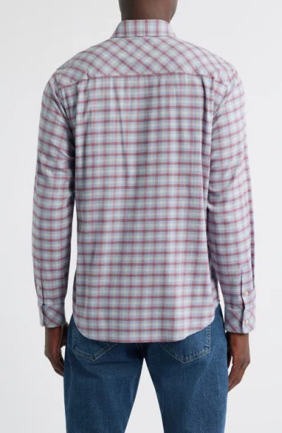 Rails Vance Shadow Check Cotton Blend Button-down Shirt In Multi